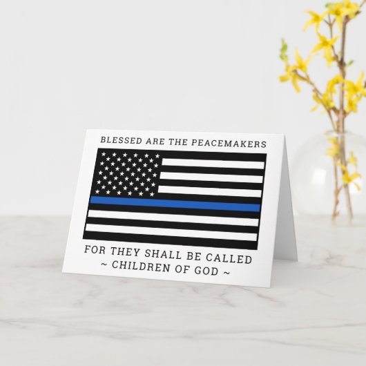 Polizeiliche Durchsetzung des Abschlusses - Glückw Karte (Gelbe Blume)