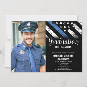 Polizeiliche Graduierung - Foto zur Strafverfolgun Einladung