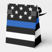 Polizeiliche Graduierungspartei personalisiert dün Geschenkschachtel (Rückseite)