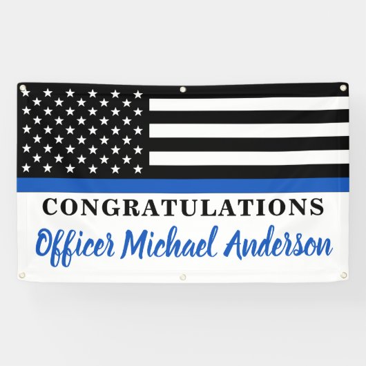 Polizeiliche Gratulation zur Altersversorgung Banner (Horizontal)