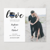 Polizeiliche Hochzeit des Fotos (Vorderseite)