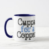 Polizeiliche Tasse - Kuppel für Kupfer (Links)