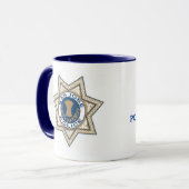 Polizeiliche Tasse San Jose (Vorderseite Links)