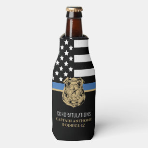 Polizeiliche Vollstreckung Beschlagnahme Thin Blue Flaschenkühler