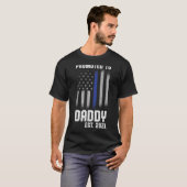 Polizeiliche Vollstreckung des neuen ersten Vaters T-Shirt (Vorne ganz)