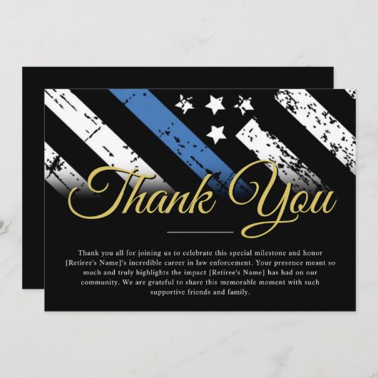 Polizeiliche Vollstreckung im Rahmen des Altersruh Einladung (Vorne/Hinten)