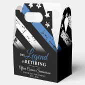 Polizeilicher Beauftragter für die Vollstreckung v Geschenkschachtel (Geöffnet)