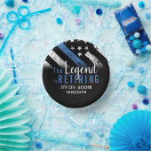 Polizeilicher Beauftragter für die Vollstreckung v Pappteller (Party)