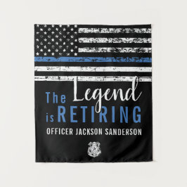 Polizeilicher Beauftragter für die Vollstreckung v Wandteppich