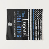 Polizeilicher Beauftragter für die Vollstreckung v Wandteppich (Vorderseite (Horizontal))