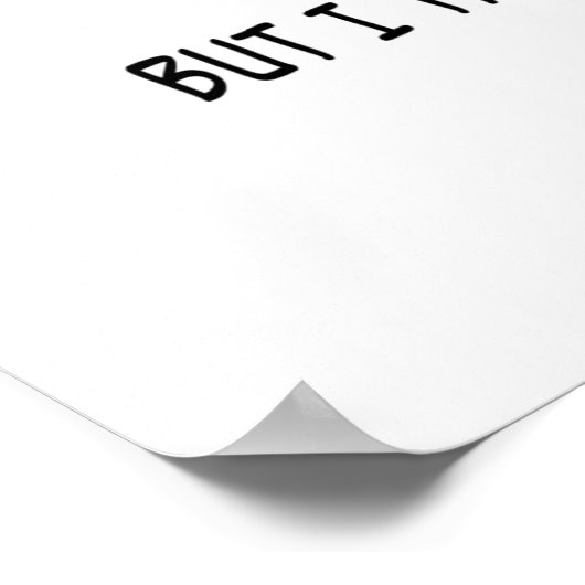 Polizeilicher Cartoon 6202 Poster (Ecke)