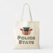 Polizeilicher Staat Tragetasche (Rückseite)