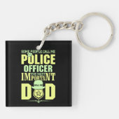 Polizeilicher Vater | Rechtsdurchsetzung | Vaterta Schlüsselanhänger (Rückseite)