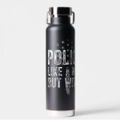 Polizeilicher Vater Trinkflasche (Vorne)