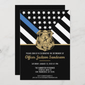 Polizeilicher Vollzugsbeamter - Zurückweisung Einladung (Vorne/Hinten)