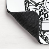Polizeiliches Abzeichen - Generika Mousepad (Ecke)