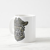 Polizeiliches Abzeichen Kaffeetasse (Vorderseite Links)