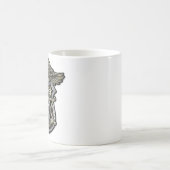 Polizeiliches Abzeichen Kaffeetasse (Mittel)