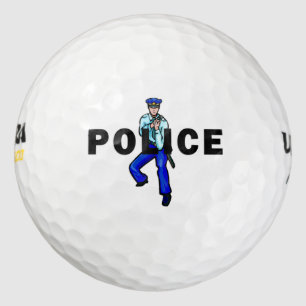 Polizeiliches Handeln-Logo Golfball