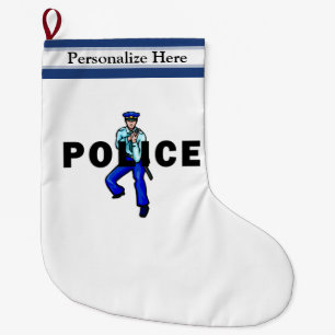 Polizeiliches Handeln-Logo Großer Weihnachtsstrumpf