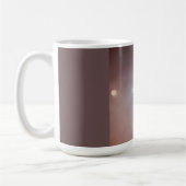 Polizeilichter – Blinkendes Notfall-Nacht-Design Kaffeetasse (Links)