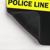 Polizeilinie kreuzen nicht mousepad (Ecke)