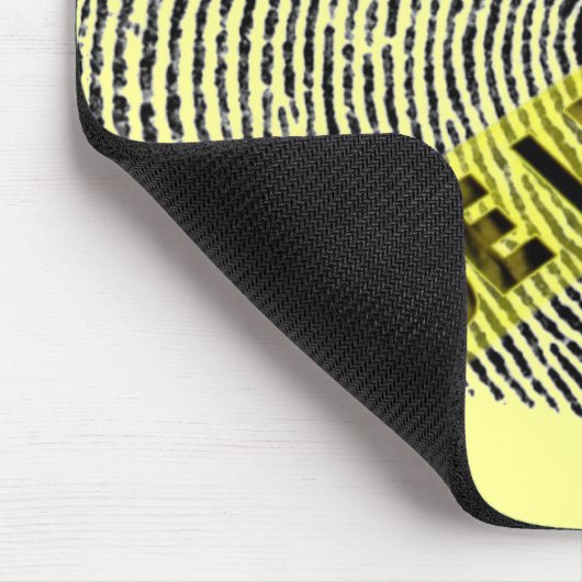 Polizeilinie mousepad (Ecke)