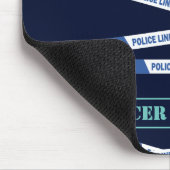 Polizeilinie überqueren nicht Kriminalitätsstreife Mousepad (Ecke)