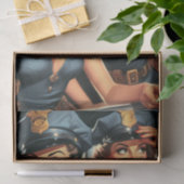 Polizeimädchen Seidenpapier (Geschenk)