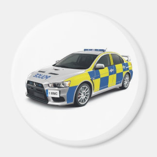 Polizeimitsubishi lancer evo magnet