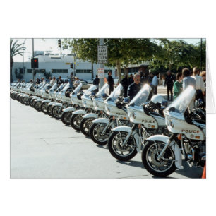 Polizeimotorräder