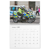 Polizeimotorräder 2027 Kalender (Jan 2027)