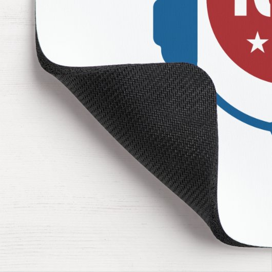 Polizeinotdienst muss 10-4 sagen mousepad (Ecke)