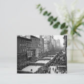 Polizeiparade an der 5. Ave, NYC: 1900 Postkarte (Stehend Vorderseite)