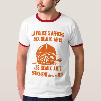 Polizeiparis-Aufstiegs-Shirt T-Shirt