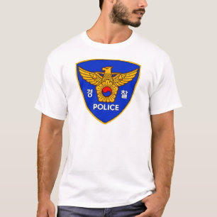 Polizeipflaster der Republik Korea T-Shirt