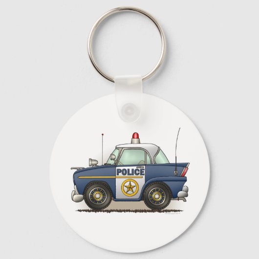 Polizeipolizei Kreuzfahrer Polizist Schlüsselkette Schlüsselanhänger (Vorderseite)