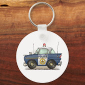 Polizeipolizei Kreuzfahrer Polizist Schlüsselkette Schlüsselanhänger (Vorderseite)