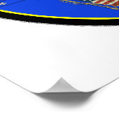 Polizeiposter für die Strafverfolgung Poster (Ecke)