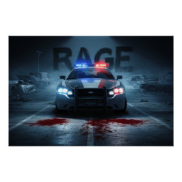 Polizeiposter Rage 04 Poster