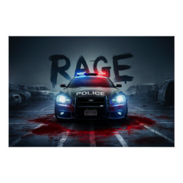 Polizeiposter Rage 05 Poster