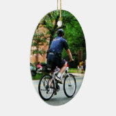 Polizeiradpatrol Keramikornament (Rechts)