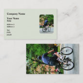 Polizeiradpatrol Visitenkarte (Vorne/Hinten)