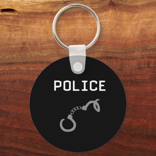 Polizeischellen Schlüsselanhänger (Vorderseite)