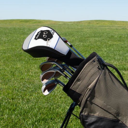 Polizeischild Golf Headcover (In SItu)