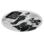 Polizeischulung in Großbritannien Schneidebrett (Ecke)