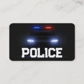 Polizeischwarm Visitenkarte (Vorderseite)