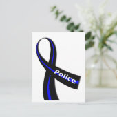 Polizeistreifen Postkarte (Stehend Vorderseite)