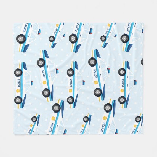 Polizeistruktur Fleecedecke (Vorderseite (Horizontal))