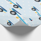 Polizeistruktur Geschenkpapier (Ecke)